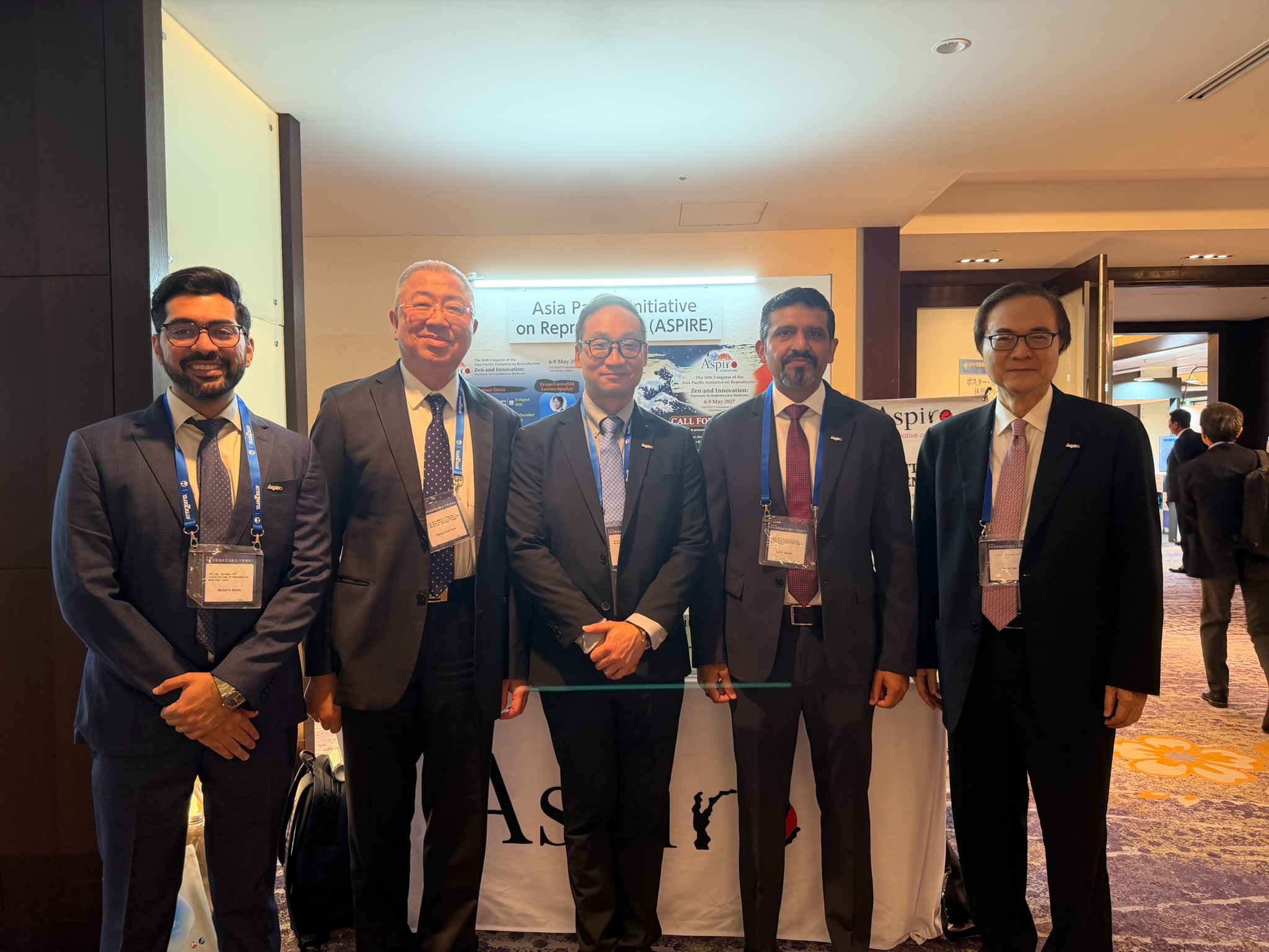 ASPIRE Leaders at our booth at JSFI 2026